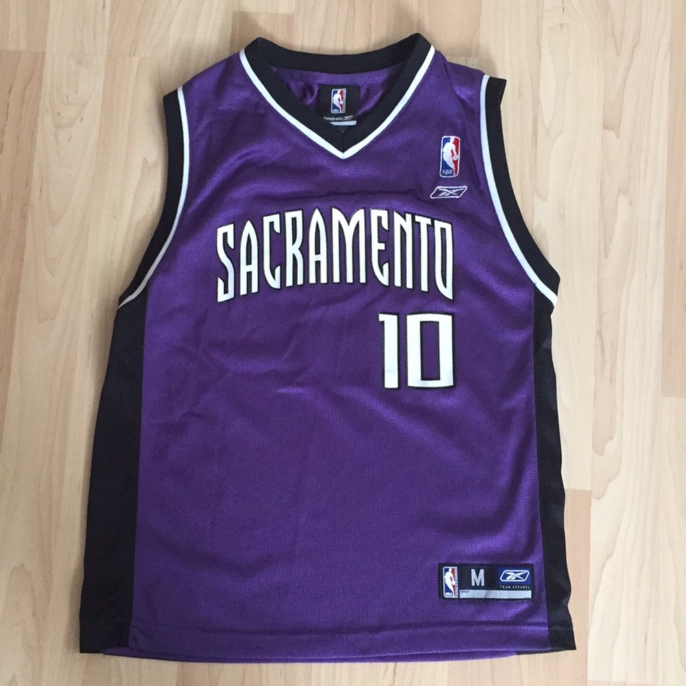 Reebok Sacramento Kings Mike Bibby #10 jersey